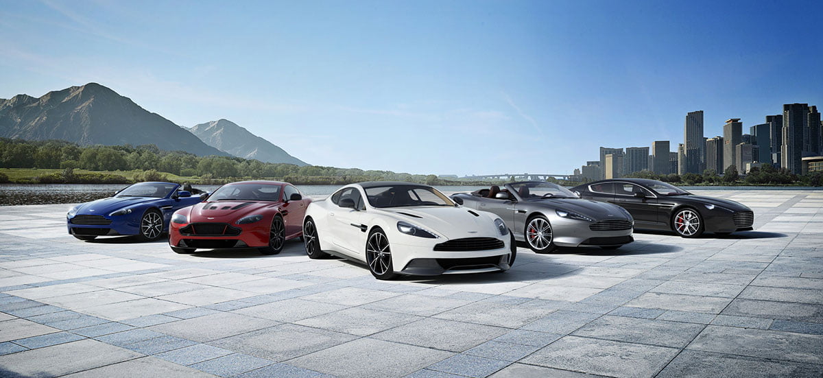 Aston Martin Modelos